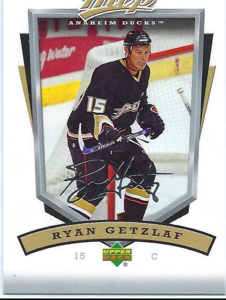 Ryan Getzlaf #9 Hockey Cards 2006 Upper Deck MVP