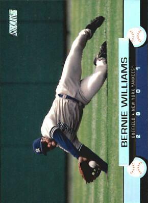 Bernie Williams #8 Baseball Cards 2001 Stadium Club