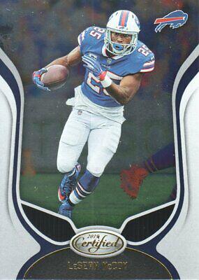 LeSean McCoy #5 Football Cards 2019 Panini Certified