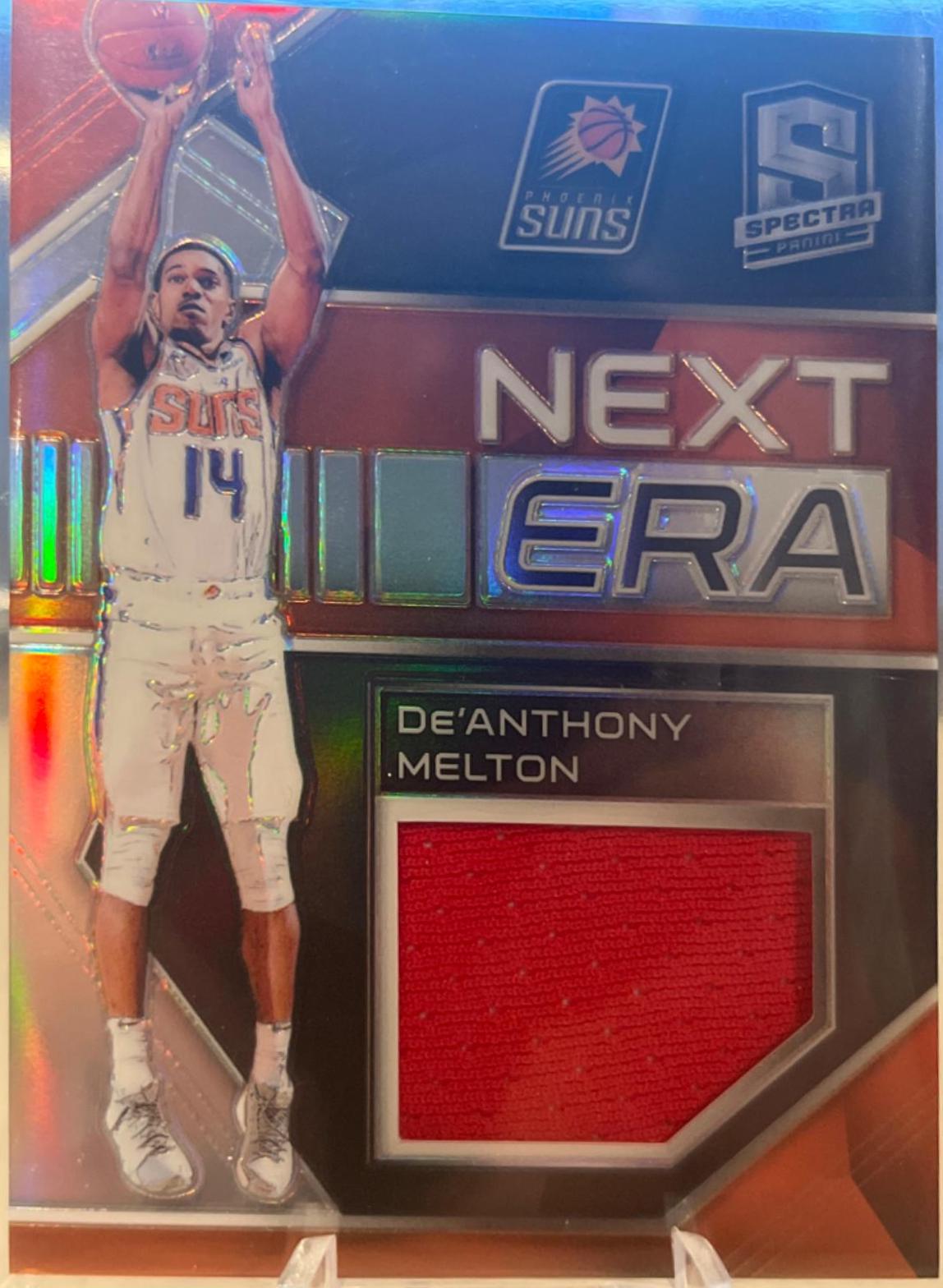 De’Anthony Melton #NE-DMT Basketball Cards 2018 Panini Spectra Next ERA Relic