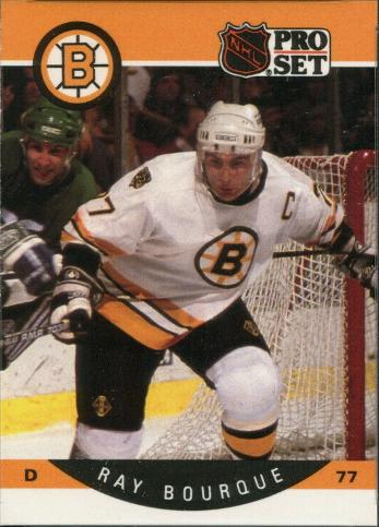Ray Bourque #1 Hockey Cards 1990 Pro Set
