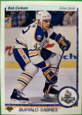 Bob Corkum #35 Hockey Cards 1990 Upper Deck French