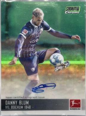 Danny Blum #CAC-DB Soccer Cards 2021 Stadium Club Chrome Bundesliga Autographs