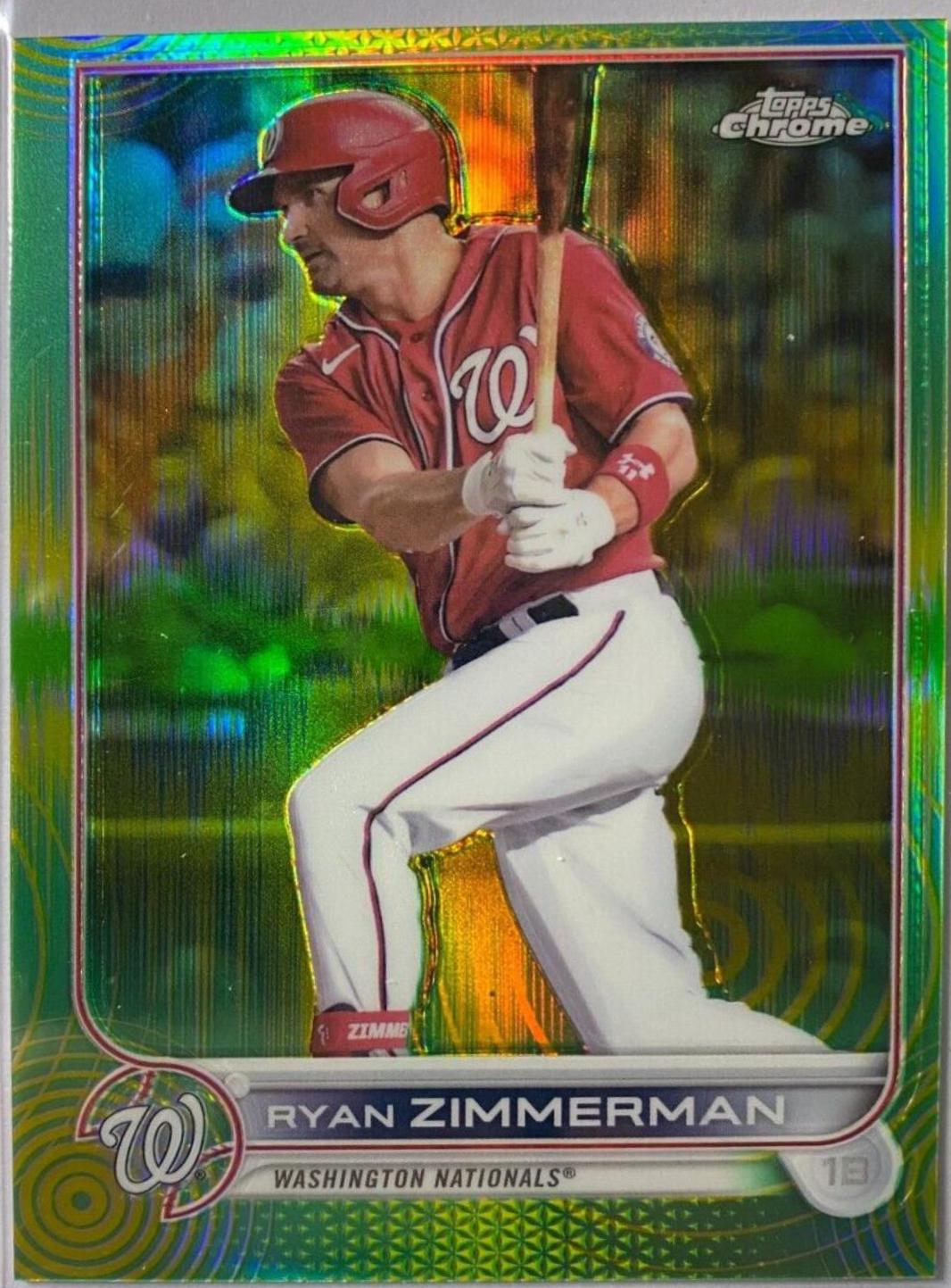 Ryan Zimmerman [Sonic Green Yellow Pulse] #108