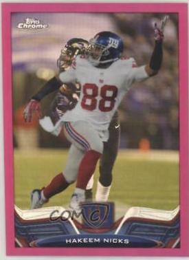 Hakeem Nicks [Pink Refractor] #20