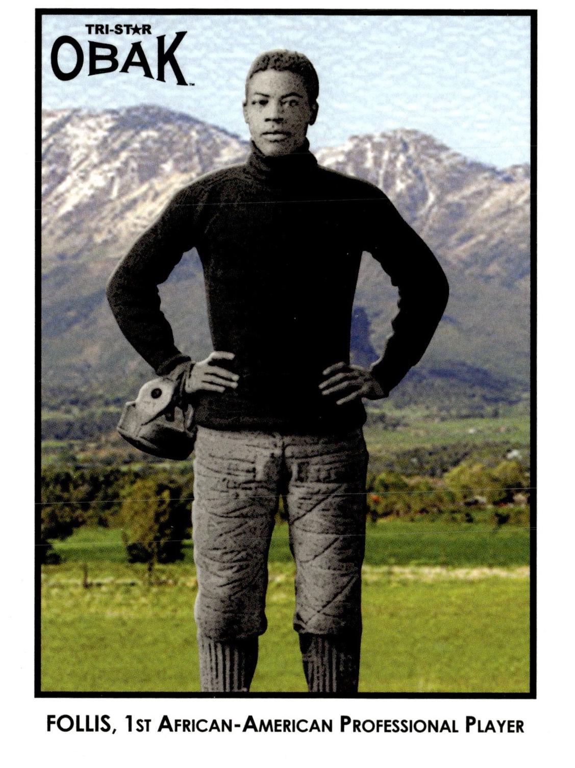 Charles Follis #87 2011 Tristar Obak Football