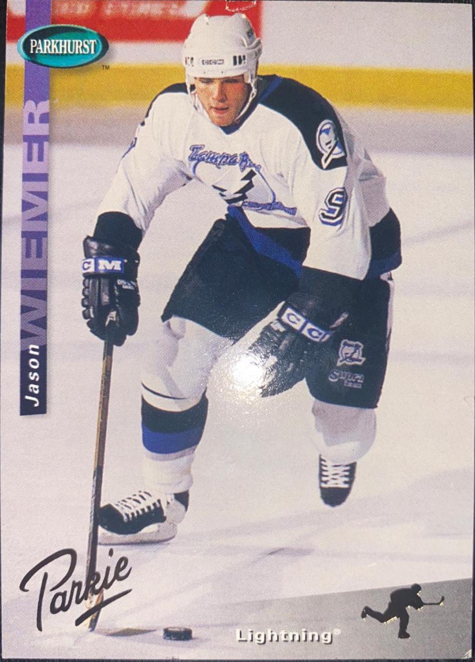 Jason Wiemer #172 Hockey Cards 1994 Parkhurst SE