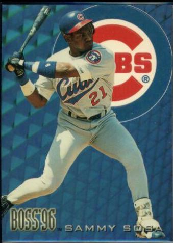 Sammy Sosa #30 Baseball Cards 1996 Fleer Baseball '96