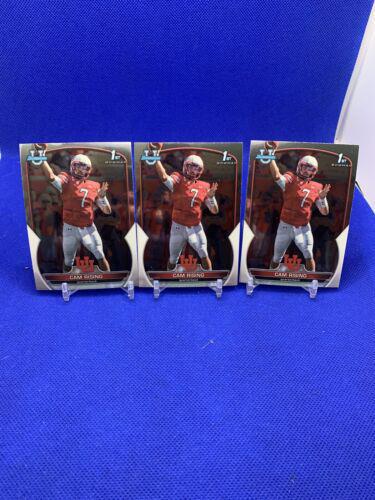 Cam Rising #76 Football Cards 2022 Bowman Chrome University