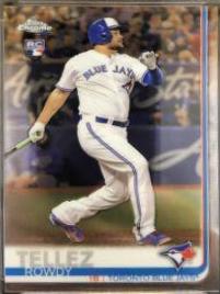 Rowdy Tellez #2 Baseball Cards 2019 Topps Chrome