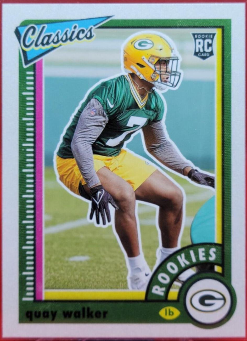 Quay Walker #198 Football Cards 2022 Panini Classics