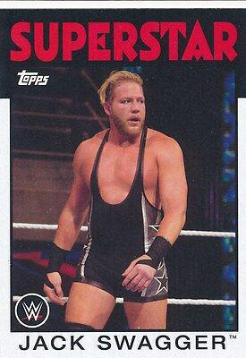 Jack Swagger #16 Wrestling Cards 2016 Topps WWE Heritage