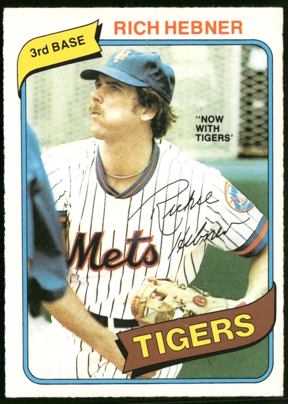 Rich Hebner #175 1980 Topps O Pee Chee Baseball