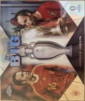 Andres Iniesta [Yellow Refractor] #DB-8