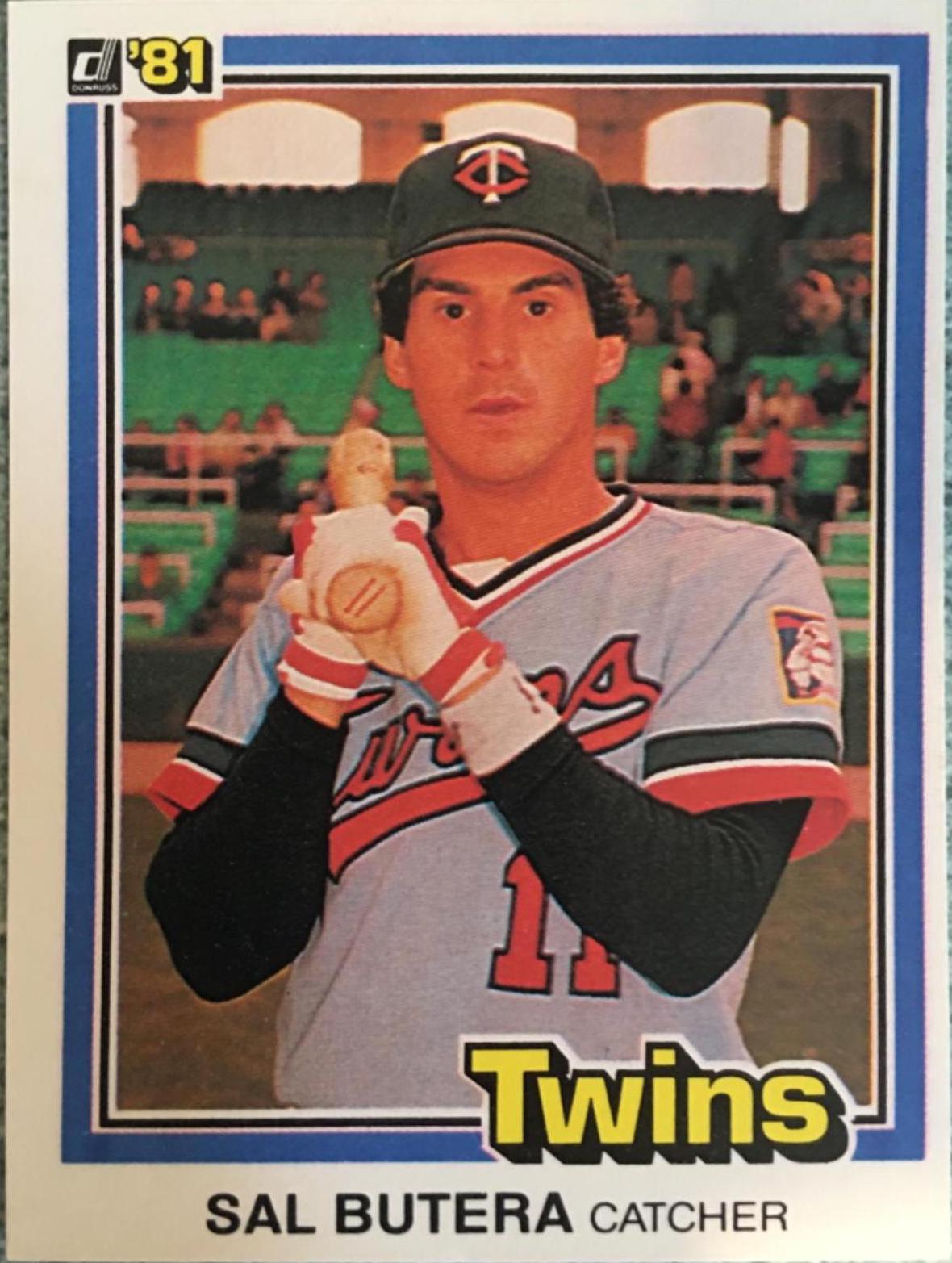 Sal Butera #530 Baseball Cards 1981 Donruss