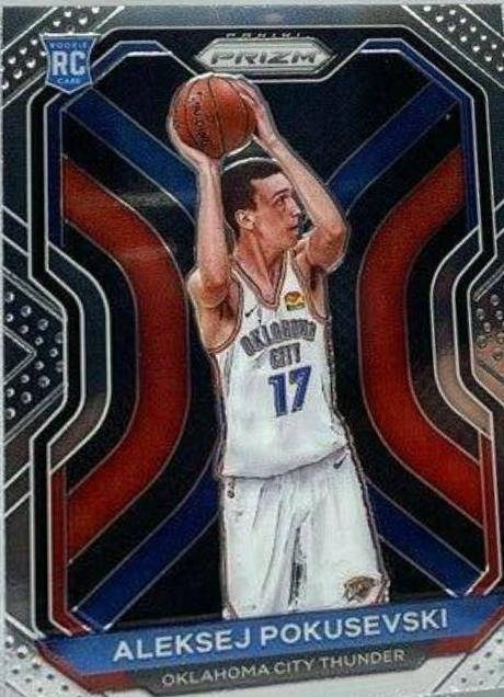 Aleksej Pokusevski #264 Basketball Cards 2020 Panini Prizm