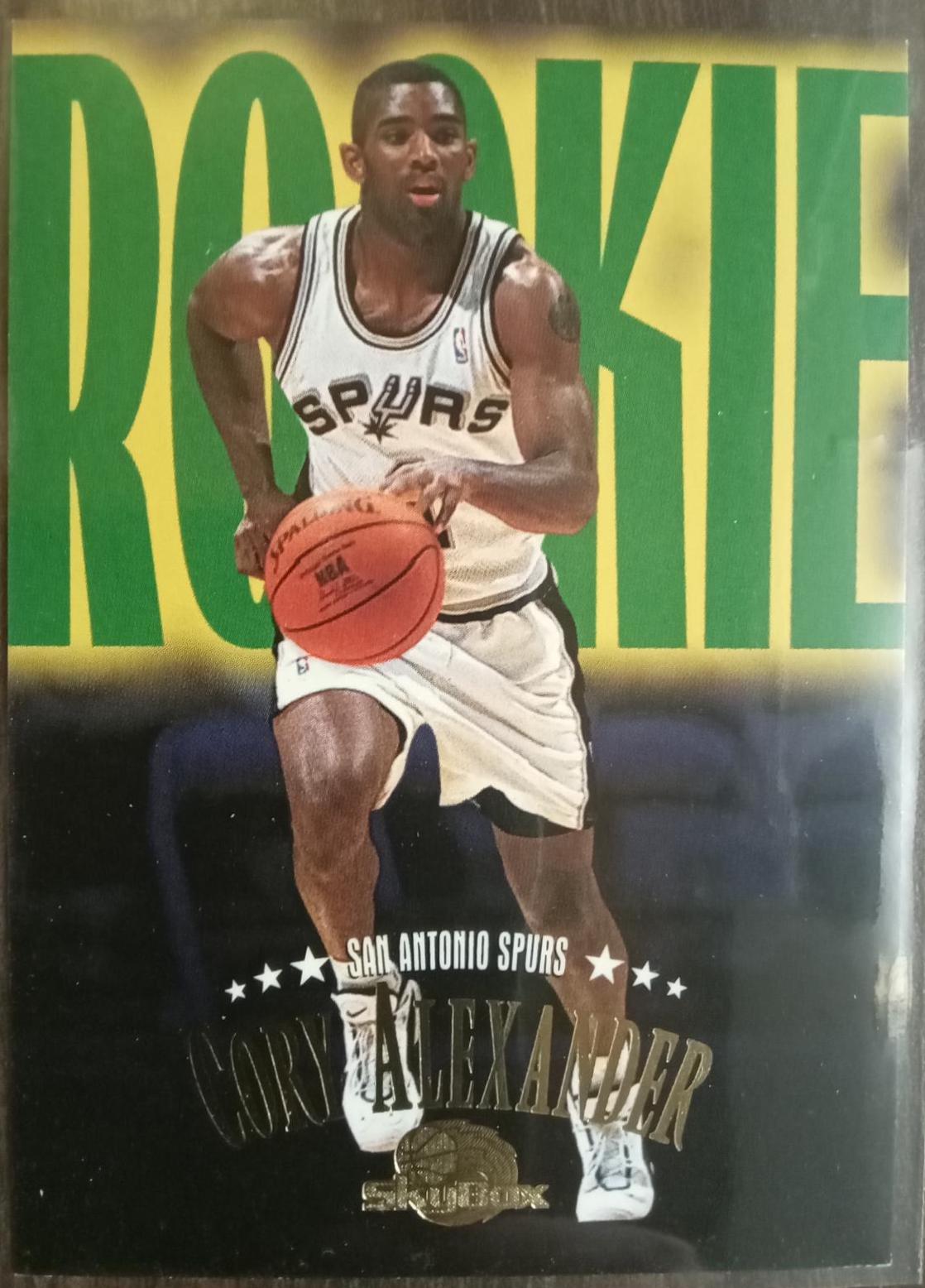 Cory Alexander #243 Basketball Cards 1995 Skybox Premium