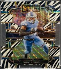 Jahmyr Gibbs [Zebra Prizm Die-Cut] #198 Prices | 2023 Panini