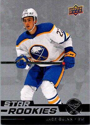 Jack Quinn #8 Hockey Cards 2022 Upper Deck NHL Star Rookies Box Set
