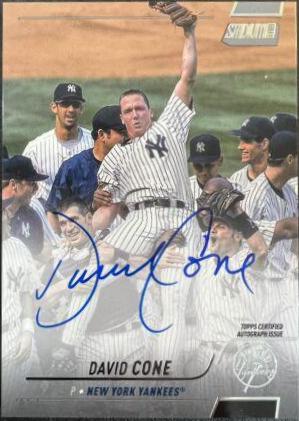 David Cone #SCBA-DC Baseball Cards 2022 Stadium Club Autographs