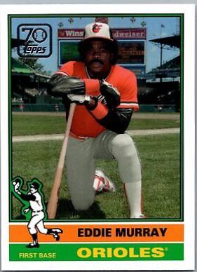Eddie Murray #70YT-26 Baseball Cards 2021 Topps 70 Years of Baseball