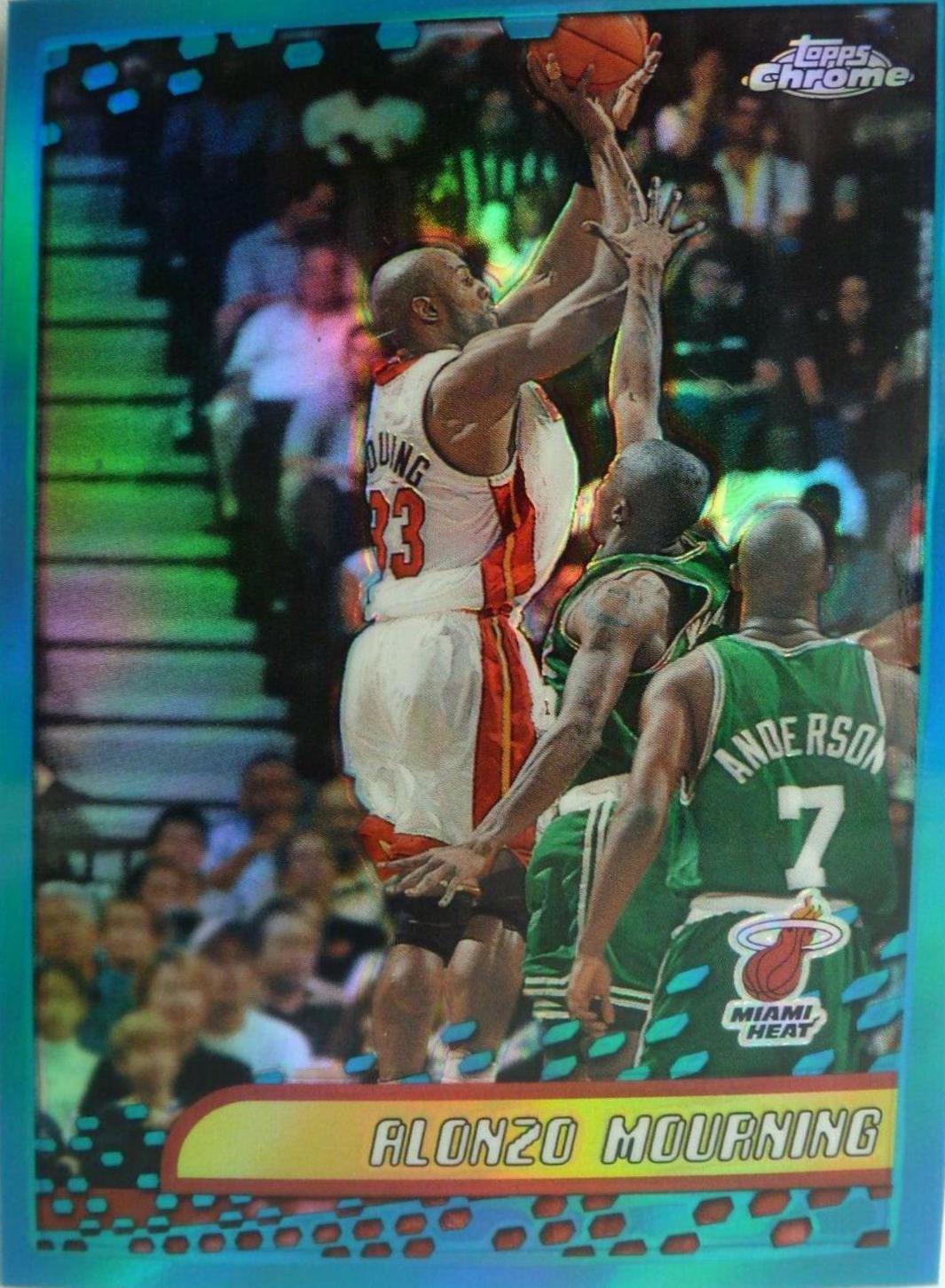 Alonzo Mourning #92 2001-02 Topps Chrome Basketball