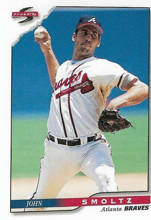 John Smoltz #27 Baseball Cards 1996 Score