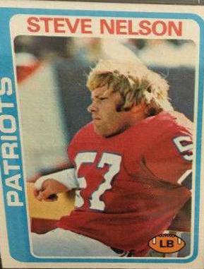 Steve Nelson #116 Football Cards 1978 Topps