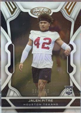 Jalen Pitre #161 Football Cards 2022 Panini Certified