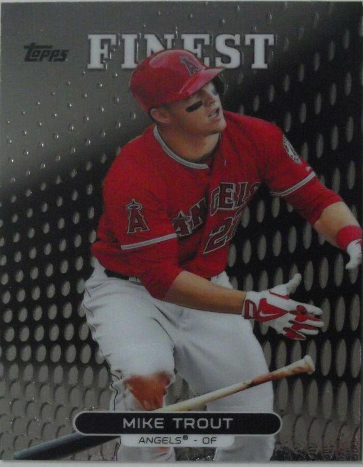 Mike Trout #1 Baseball Cards 2013 Finest