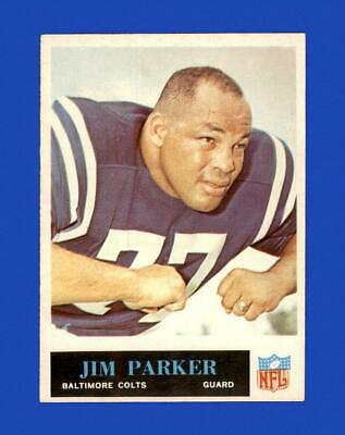 Jim Parker #10 Football Cards 1965 Philadelphia