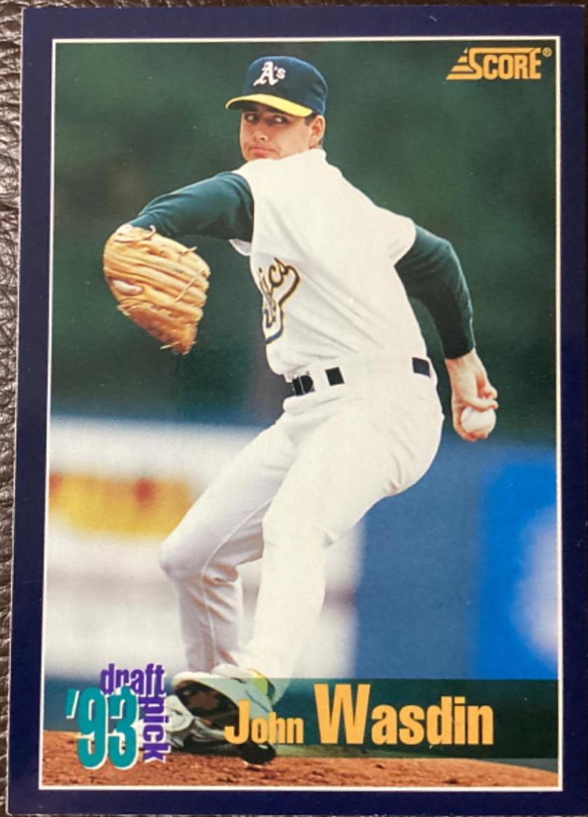 John Wasdin #571 Baseball Cards 1994 Score