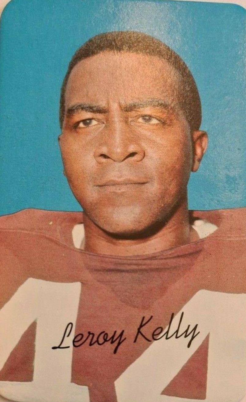 Leroy Kelly #8 Football Cards 1970 Topps Super