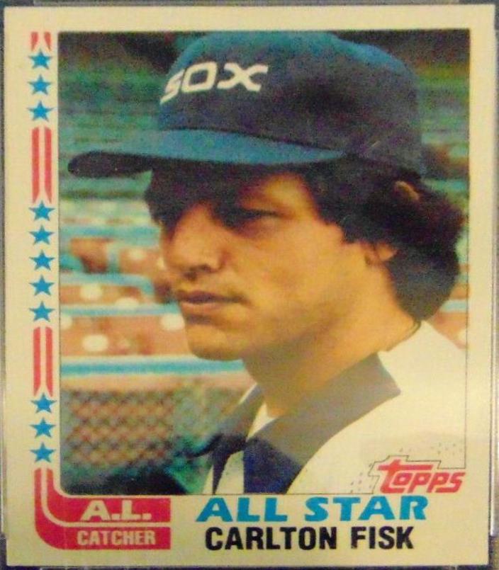 Carlton Fisk #554 Baseball Cards 1982 Topps