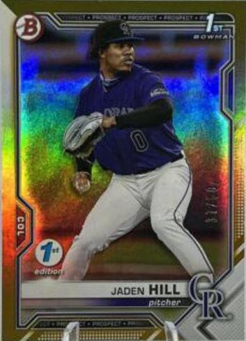 Jaden Hill [Gold Foil] #BD-142