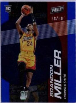 Brandon Miller #BK7 Basketball Cards 2023 Panini Player of the Day Rising Stars