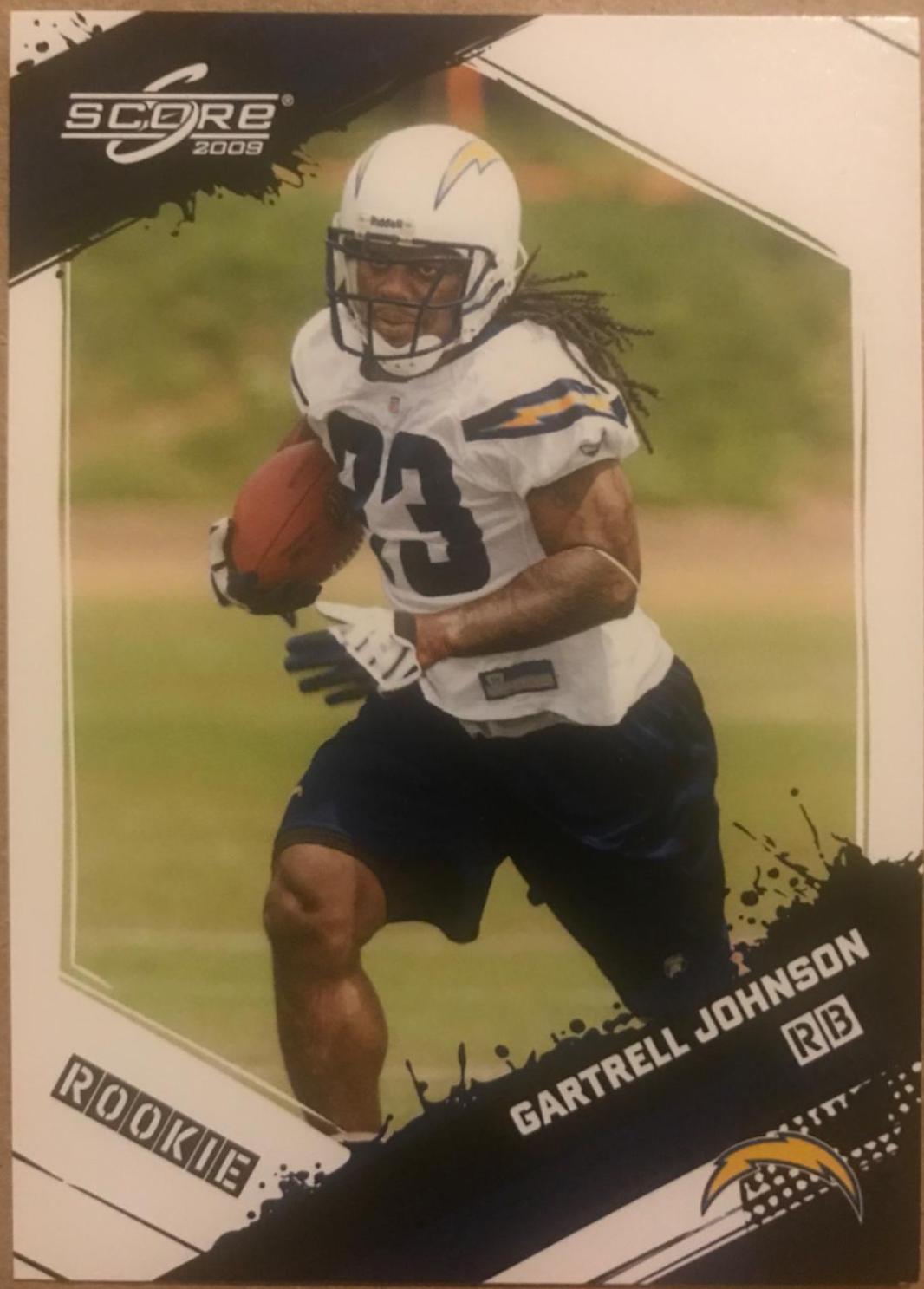 Gartrell Johnson #340 Football Cards 2009 Panini Score