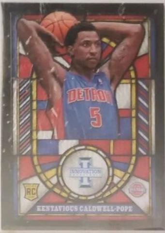 Kentavious Caldwell-Pope #6 Basketball Cards 2013 Panini Innovation Rookie Stained Glass