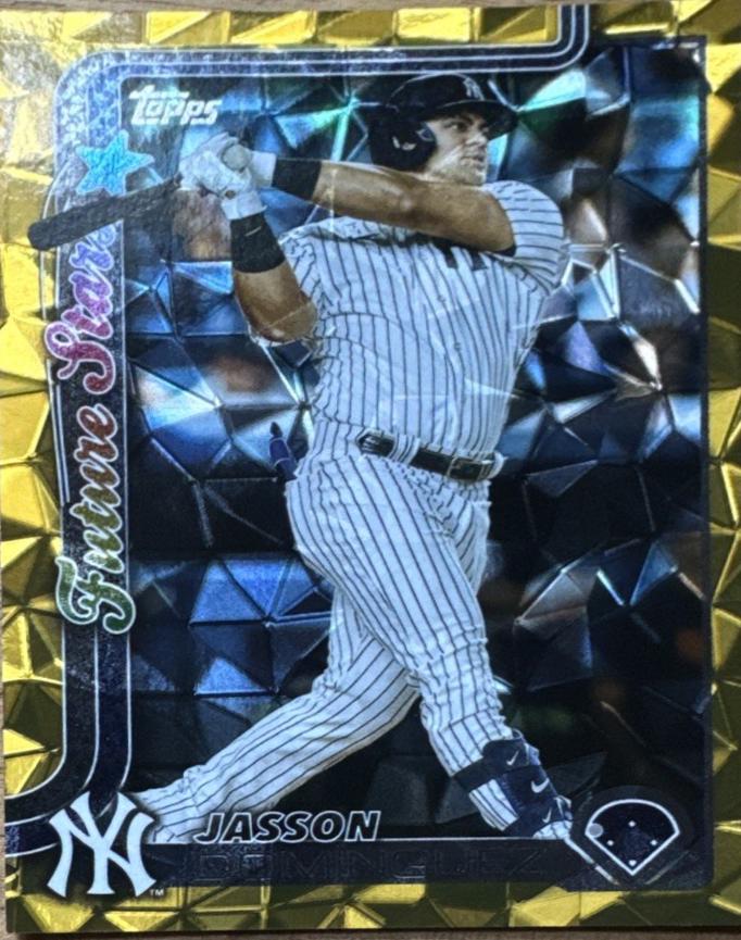 Jasson Dominguez [Gold Diamante Foil] #590