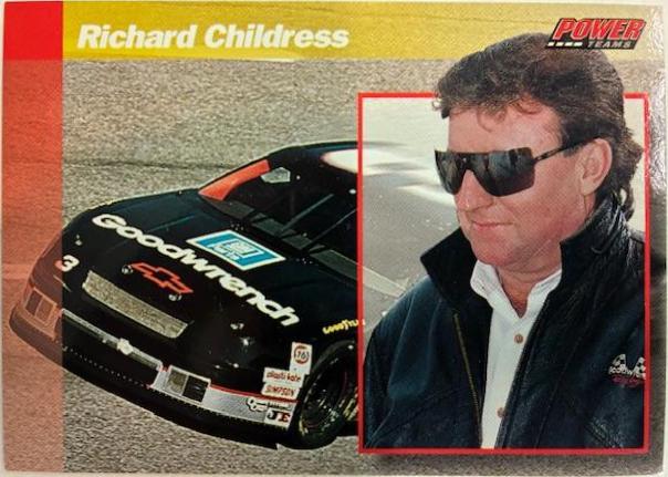 Richard Childress #PT6 Racing Cards 1994 Power Racing Pro Set NASCAR