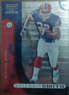 Antowain Smith #8 Football Cards 2000 Playoff Momentum