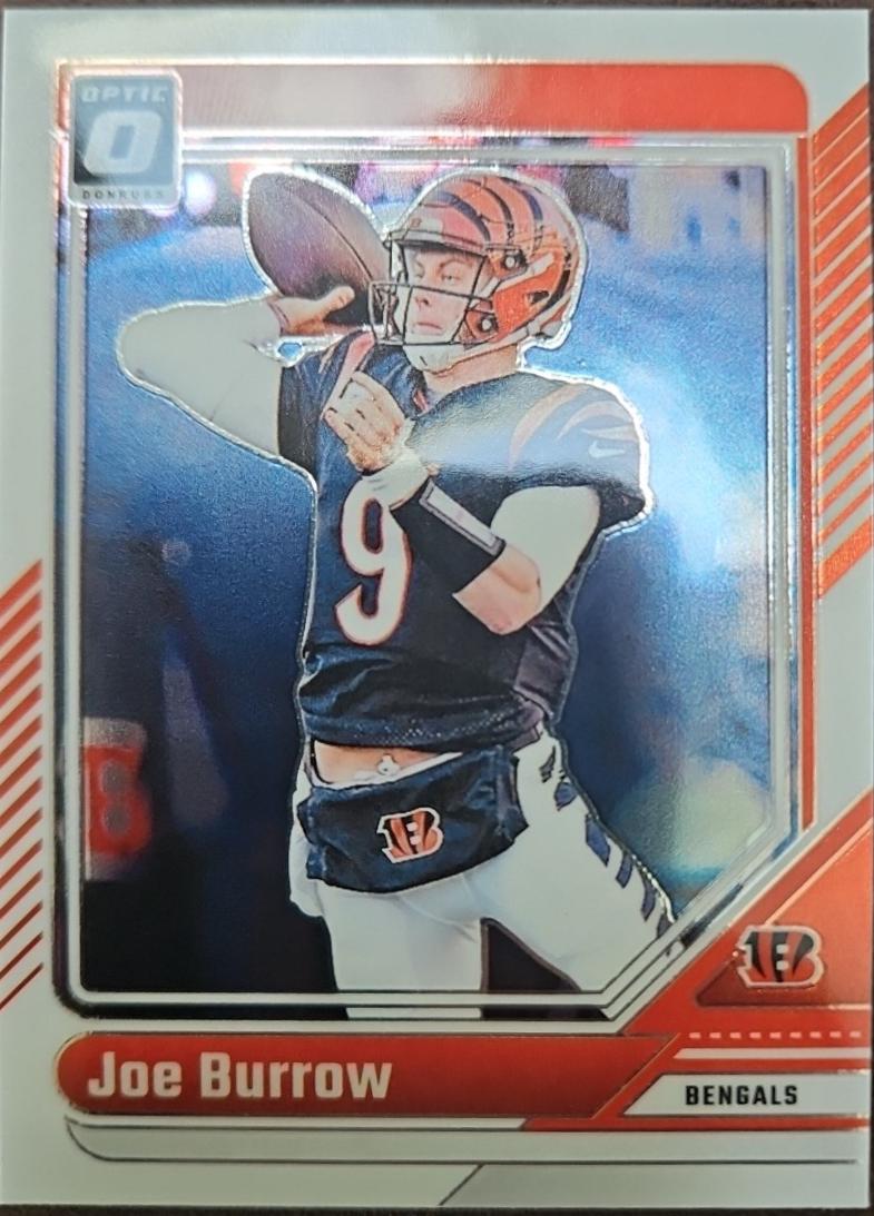 Joe Burrow #38 Football Cards 2024 Panini Donruss Optic