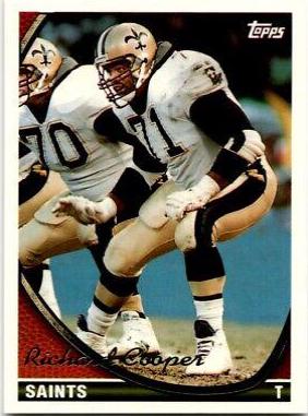 Richard Cooper #14 Football Cards 1994 Topps