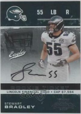 Stewart Bradley #224 2007 Playoff Contenders Football