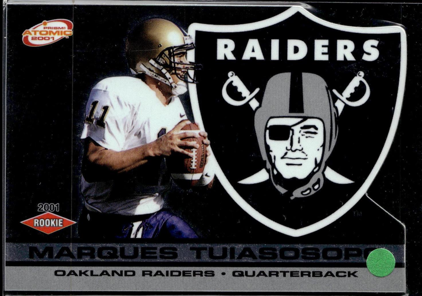 Marques Tuiasosopo #184 2001 Pacific Prism Atomic Football