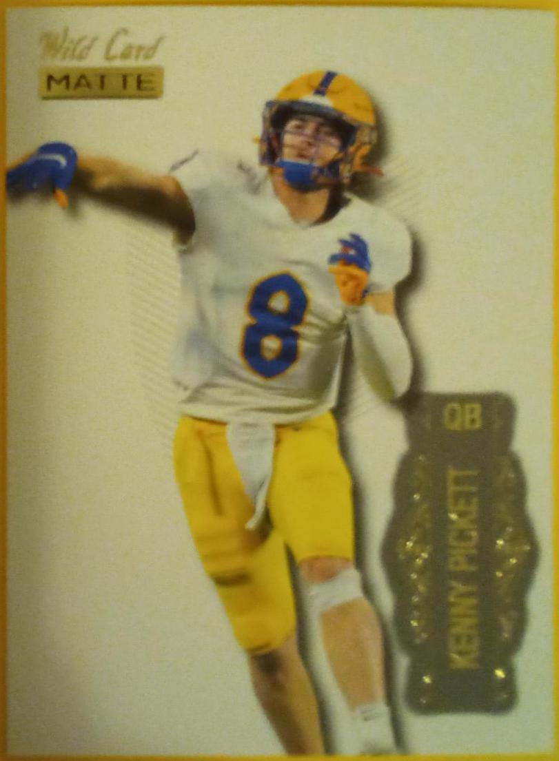 Kenny Pickett #LBC-9 Football Cards 2021 Wild Card Matte