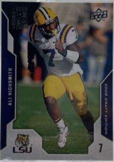 Ali Highsmith #3 Football Cards 2008 Upper Deck Draft Edition