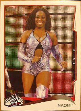 Naomi #34 Wrestling Cards 2014 Topps WWE