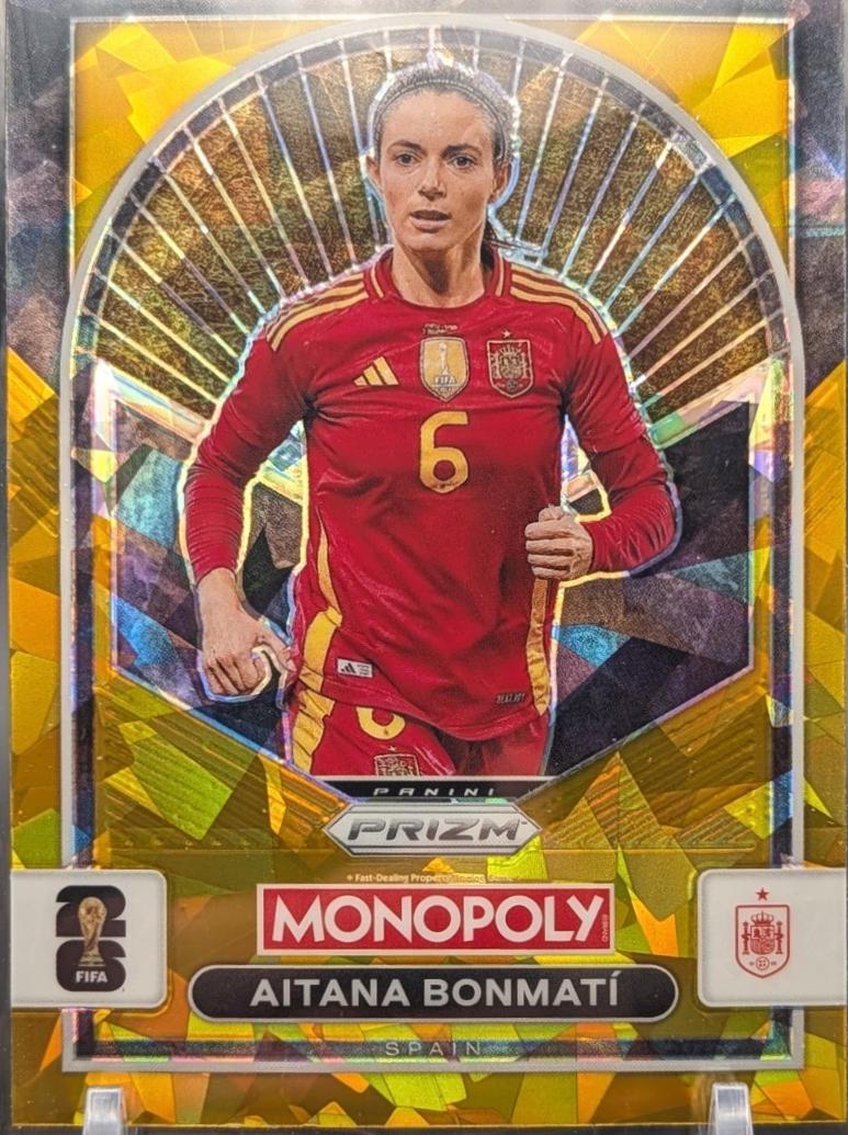Aitana Bonmati [Gold Cracked Ice] #99 Prices | 2026 Panini Prizm