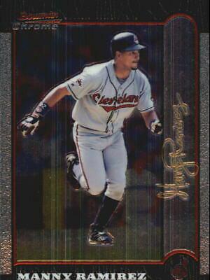 Manny Ramirez #35 Baseball Cards 1999 Bowman Chrome Gold